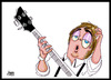 Cartoon: Paul MacCartney in Sao Paulo (small) by juniorlopes tagged beatles,caricature