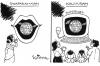 Cartoon: past-present (small) by krishna_valluri tagged krishna