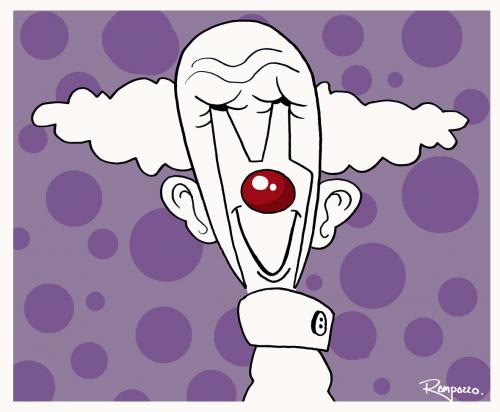 Cartoon: Clown (medium) by Marcelo Rampazzo tagged clown