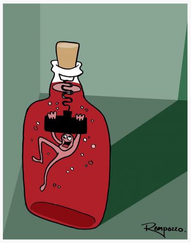 Living in a bottle Living in a bottle