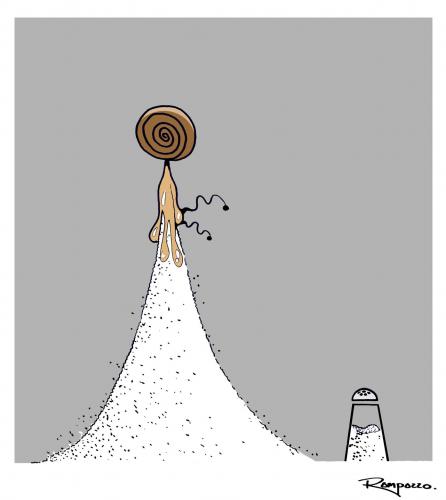 snail on the top snail on the top