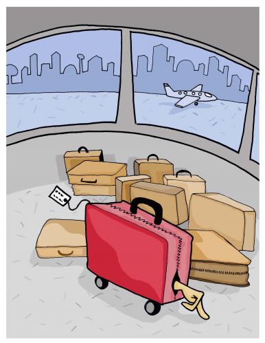 Cartoon: Travelling 2 (medium) by Marcelo Rampazzo tagged trip