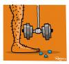 Cartoon: Blue pill (small) by Marcelo Rampazzo tagged viagra,blue,pill