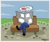 Cartoon: Digital life (small) by Marcelo Rampazzo tagged digital life