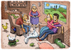 Cartoon: Grandma s house (small) by Marcelo Rampazzo tagged grandma,house