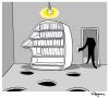 Cartoon: Ideas room (small) by Marcelo Rampazzo tagged ideas,room,