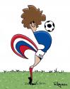 Cartoon: Michel Platini (small) by Marcelo Rampazzo tagged platini