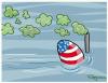 Cartoon: Smoke in a water (small) by Marcelo Rampazzo tagged phelps