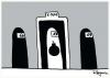 Cartoon: x ray (small) by Marcelo Rampazzo tagged gaza