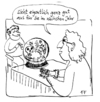 Cartoon: Aussichten für 2013 (small) by Florian France tagged wahrsagerin,zauberkugel,zukunft,angst,zuversicht,wahrsagen