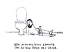 Cartoon: Bis an den Rand des Urins (small) by Florian France tagged toon,rand,ruin,urine,frage,muss,man,witze,erklären