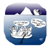 Cartoon: no title (small) by Florian France tagged titanic,frau,auftauchen,wasser,schiffsunglück