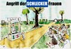 Cartoon: Schlecker-Frauen (small) by Florian France tagged schlecker,konkurs,schleckerfrauen,frauen,schleck,eis,gelati