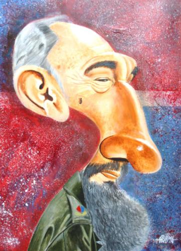 Cartoon: FIDEL CASTRO (medium) by guima tagged guima