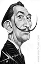 Cartoon: Dali (small) by Mecho tagged dali,artist,art