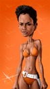 Cartoon: Halle Berry (small) by Mecho tagged halle,berry