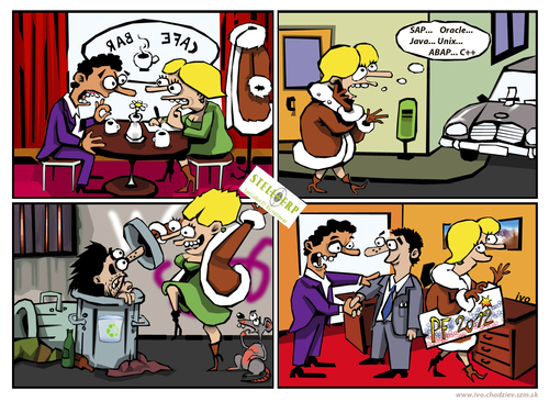 Cartoon: comiks (medium) by ivo tagged wow