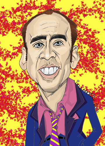 Cartoon: nicolas (medium) by ivo tagged wow