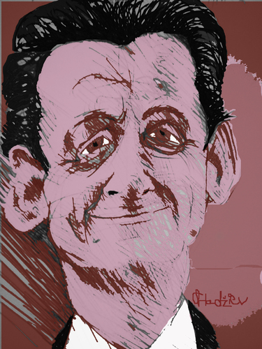 Cartoon: nicolas sarkozy (medium) by ivo tagged wau