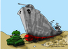 Cartoon: holiday... (small) by ivo tagged wau