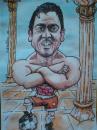 Cartoon: caricature 2 (small) by ivo tagged wau