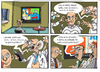 Cartoon: comiks (small) by ivo tagged wow