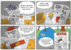 Cartoon: comiks (small) by ivo tagged wow