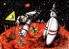 Cartoon: cosmos... (small) by ivo tagged wau