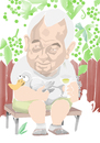 Cartoon: karikatura (small) by ivo tagged wow