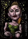 Cartoon: pri - madonna (small) by ivo tagged wau