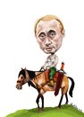 Cartoon: vladimir putin (small) by ivo tagged wow