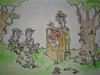 Cartoon: war (small) by ivo tagged wau