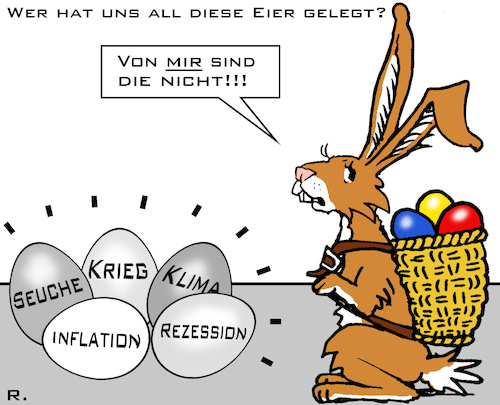 Eier gelegt