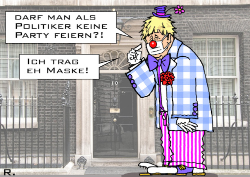 Cartoon: Party-Gate (medium) by RachelGold tagged uk,großbritannien,premier,johnson,corona,covid,restriktionen,vorschriften,party,gate,uk,großbritannien,premier,johnson,corona,covid,restriktionen,vorschriften,party,gate