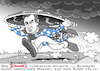 Cartoon: Bayern (small) by RachelGold tagged bayern,wahlen,söder,asterix,gallier,himmel,auf,den,kopf