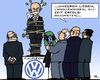Cartoon: Lebendig zum Denkmal gemacht? (small) by RachelGold tagged vw,volkswagen,piech,winterkorn,führungsstreit