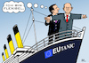 Cartoon: Macrons neuer Liebling (small) by RachelGold tagged frankreich,deutschland,eu,macron,scholz,titanic,deutsch,französische,achse,freundschaft