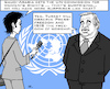 Cartoon: UN-Politics (small) by RachelGold tagged uno,guterres,saudiarabia,womens,rights
