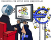 Cartoon: View-Shield (small) by RachelGold tagged eu,euro,crisis,soccer,shield