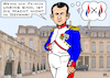 Cartoon: Zuversicht (small) by RachelGold tagged frankreich,präsident,macron,napoleon,elysee,front,national,opposition
