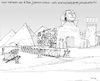 Cartoon: Ägypten (small) by MarkusSzy tagged ägypten,kairo,klimagipfel,co2,emmissionen,produktion,baustelle,pharaonen,pyramiden