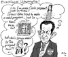 Cartoon: Electional Strategies (small) by MarkusSzy tagged france,sarkozy,bruni,strausskahn,lepen,presidency,election