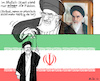 Cartoon: Iran (small) by MarkusSzy tagged iran,mullahs,regime,demokratie,theokratie,raisi,khamenei,khomeni