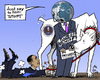 Cartoon: Just say Stop (small) by MarkusSzy tagged usa,nsa,obama,world,diplomacy,spying,control