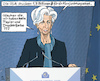 Cartoon: Konjunktur. EZB druckt Geld (small) by MarkusSzy tagged ezb,ecb,lagarde,europa,krise,konjunktur,gelddruck,anleihen,inflation,deflation