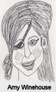 Cartoon: Caricature - Amy Winehouse (small) by chriswannell tagged caricature,cartoon,amy,winehouse
