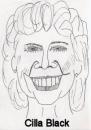 Cartoon: Caricature - Cilla Black (small) by chriswannell tagged cartoon,caricature,cilla,black