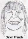 Cartoon: Caricature - Dawn French (small) by chriswannell tagged cartoon,caricature,dawn,french