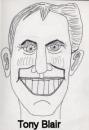 Cartoon: Caricature - Tony Blair (small) by chriswannell tagged caricature,cartoon,tony,blair