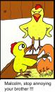 Cartoon: Chick Art (small) by chriswannell tagged easter,chick,painting